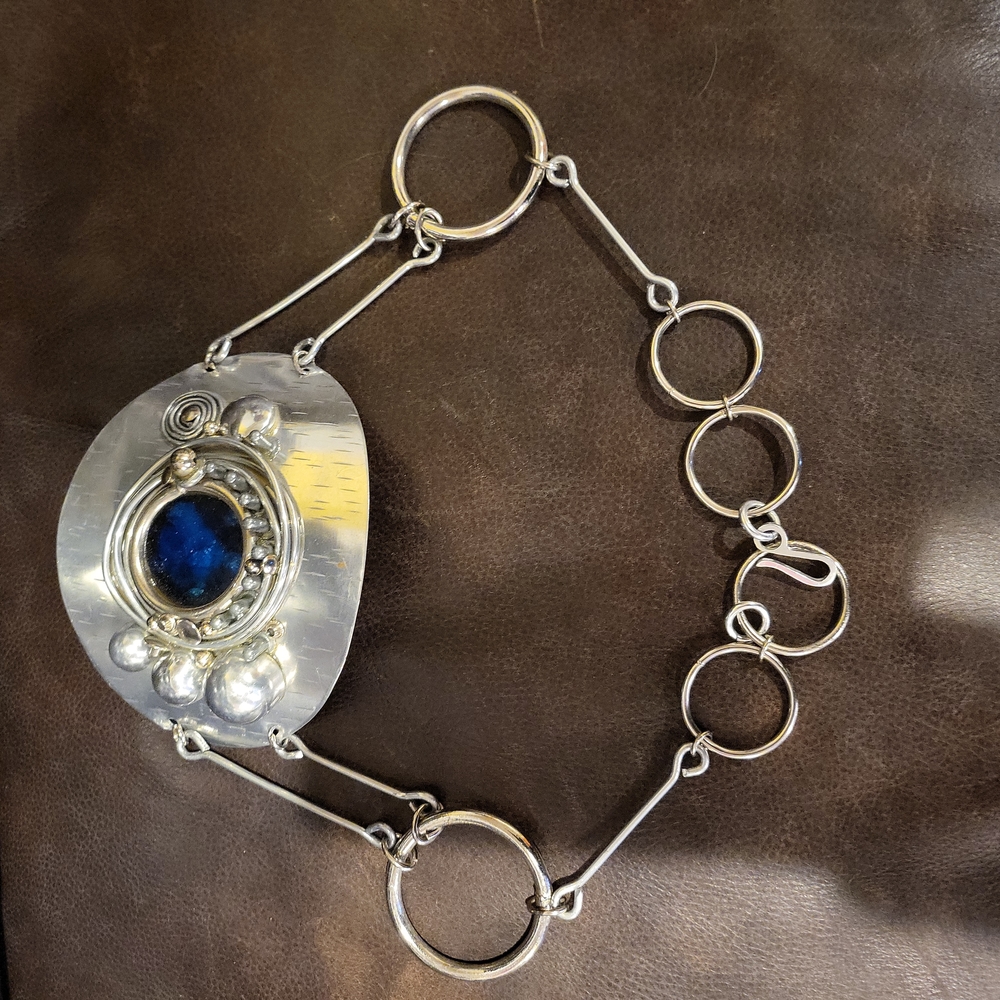 Vintage Belt Designed by Raul Leal, Signed 70s Steam Punk Made in Spain … - Picture 3 of 11